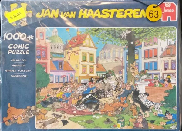( 63 doos) Vang die kat 1000 stukjes