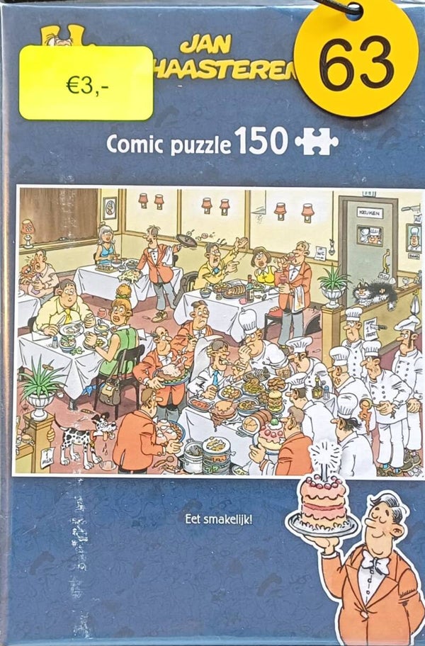 ( 63 doos) Eet smakelijk 150 stukjes