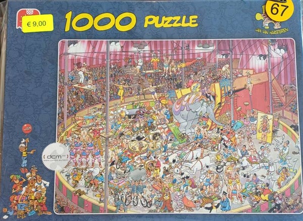 ( 67 doos) Het circus 1000 stukjes