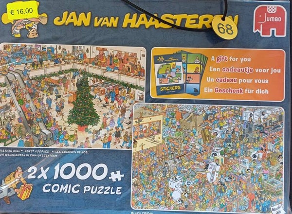 ( 68 doos) Kerstkoopjes/ Black Friday 2x 1000 stukjes