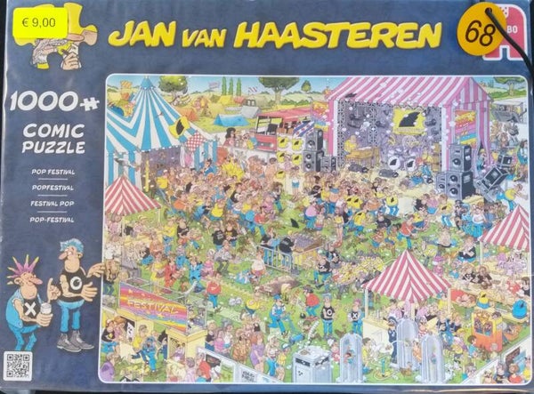 ( 68 doos) Popfestival 1000 stukjes