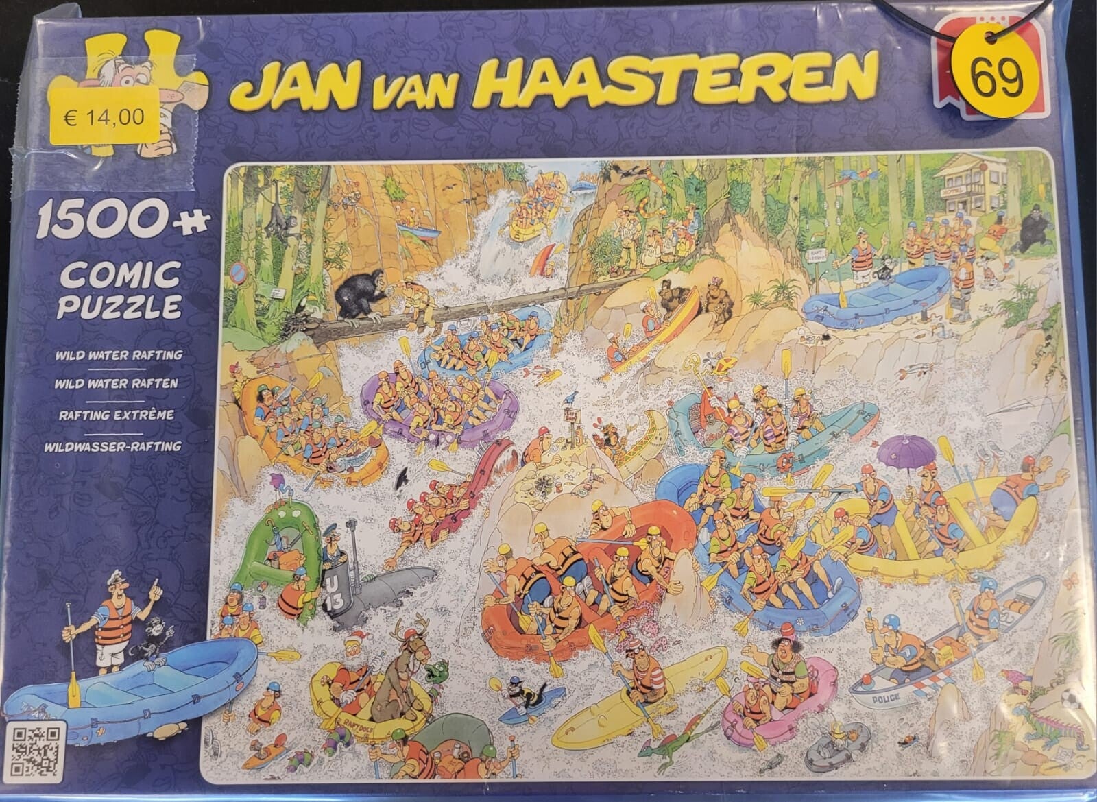 ( 69 doos)  Wildwaterraften   1500 stukjes