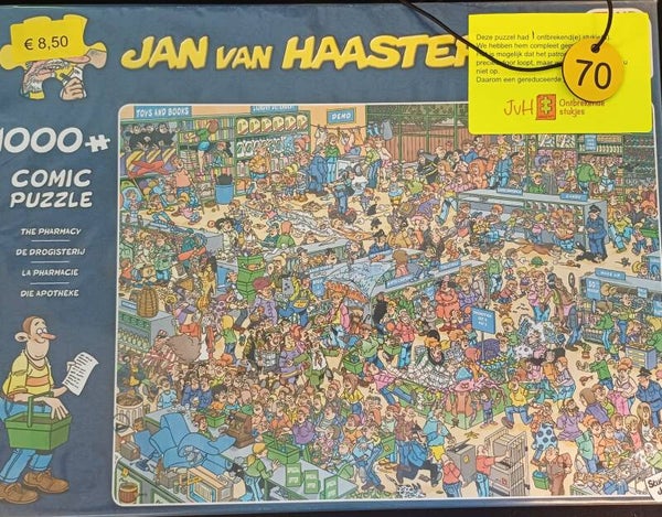 ( 70 doos) De drogisterij 1000 stukjes