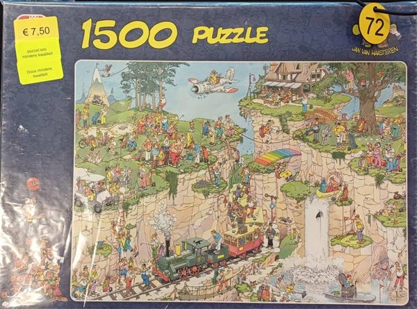 ( 72 doos ) De golfbaan 1500 stukjes