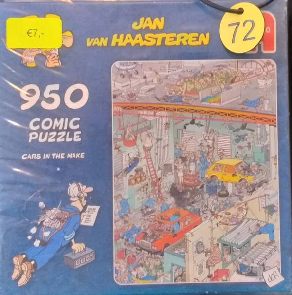 ( 72 doos) Cars in the make 950 stukjes
