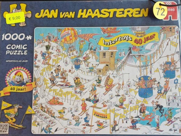 ( 72 doos) Intertoys 40 jaar 1000 stukjes