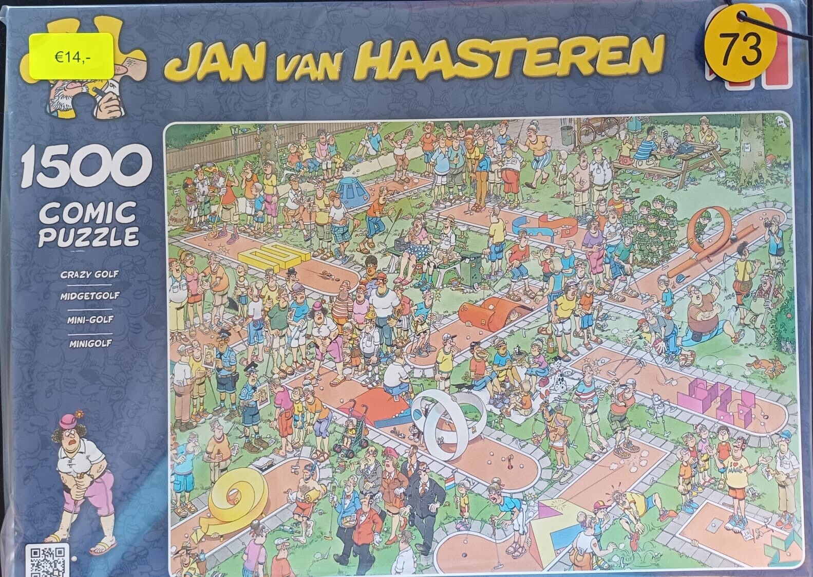 ( 73 doos) Midgetgolf 1500 stukjes