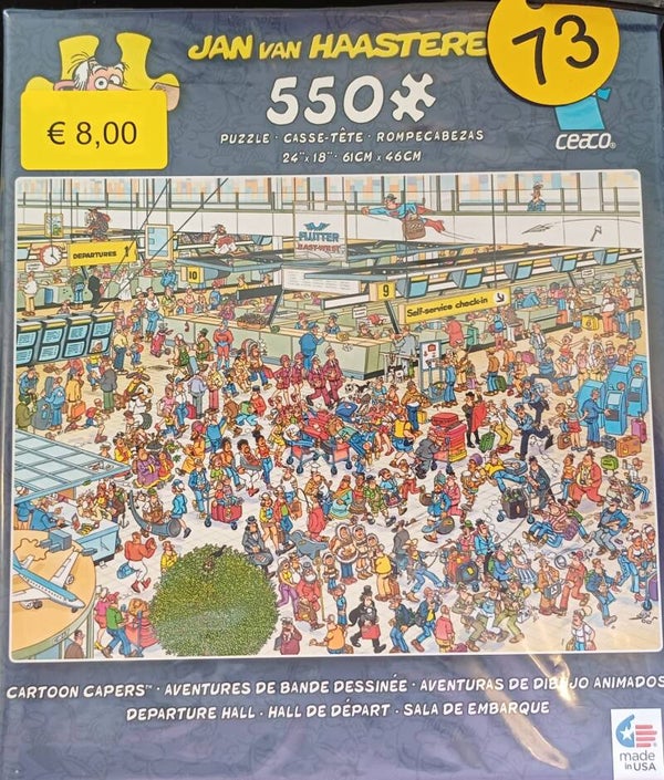 ( 73 doos) Vertrekhal CEACO 550 stukjes