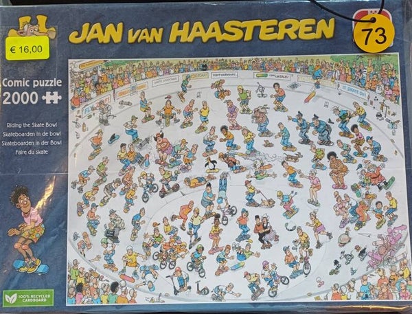( 73 doos) Skateboarden in the Bowl 2000 stukjes