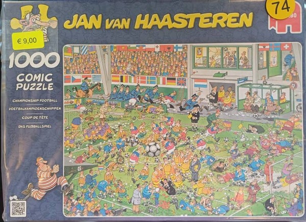 ( 74 doos) Voetbalkampioenschappen 1000 stukjes