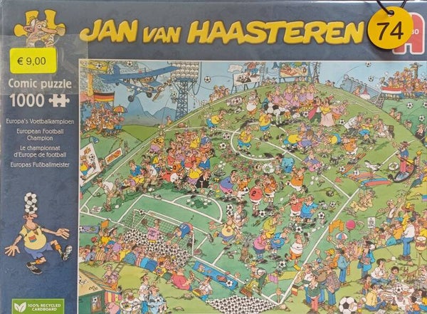 ( 74 doos ) Europa's VB kampioen 1000 stukjes