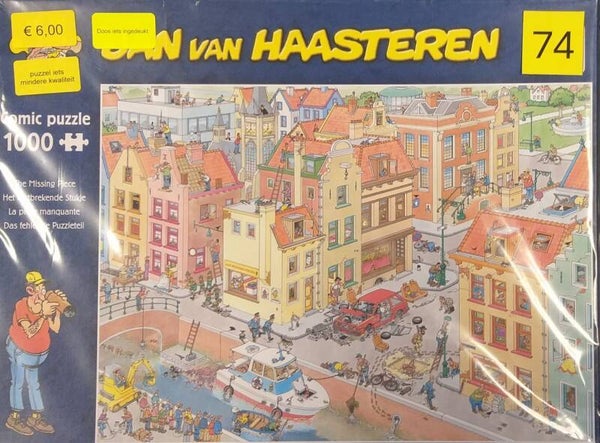 ( 74 doos ) Het ontbrekende stukje 1000 stukjes