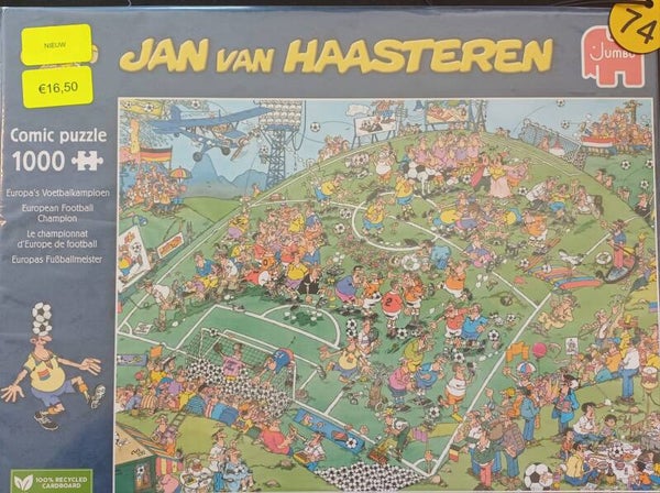( 74 doos) Europa's voetbalkampioen 1000 stukjes