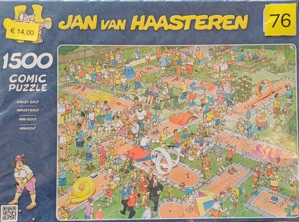 ( 76 doos) Midgetgolf 1500 stukjes
