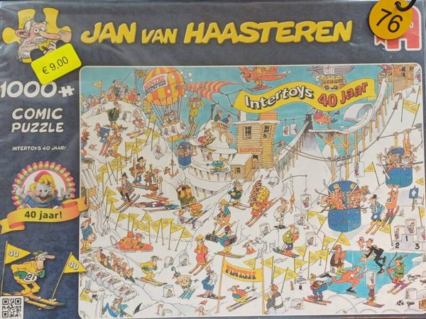 ( 76 doos ) Intertoys 40 jaar 1000 stukjes
