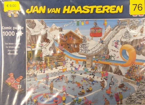 ( 76 doos ) De winterspelen 1000 stukjes