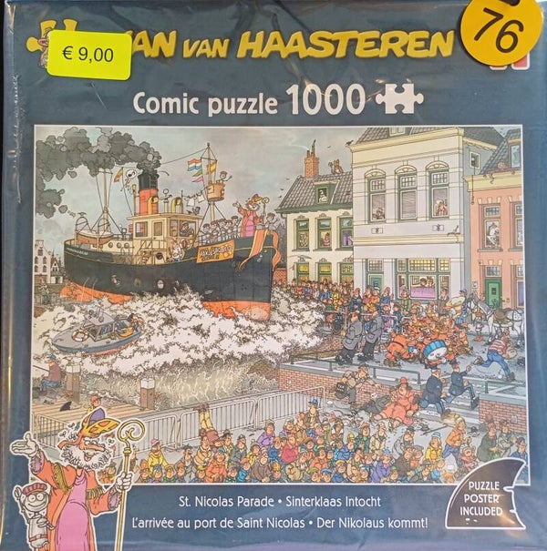 ( 76 doos) Sinterklaasintocht 1000 stukjes