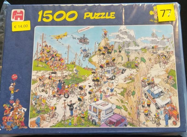 ( 77 doos ) Tour de France 1500 stukjes