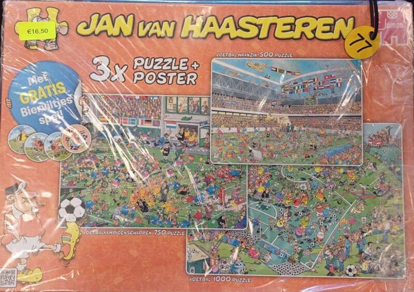 ( 77 doos ) VB waanzin/ VB kampioenschappen/Voetbal 500/750/1000 stukjes