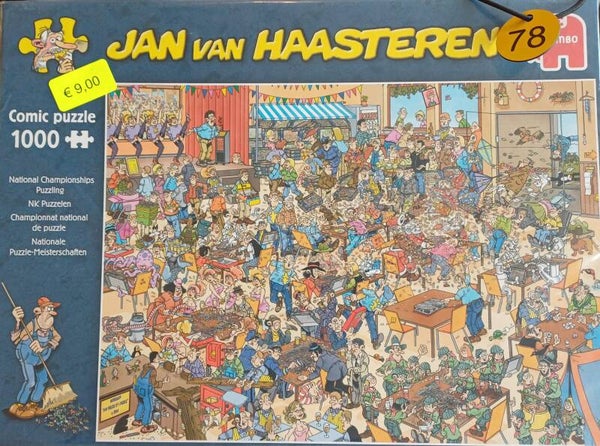 ( 78 doos) NK puzzelen 1000 stukjes