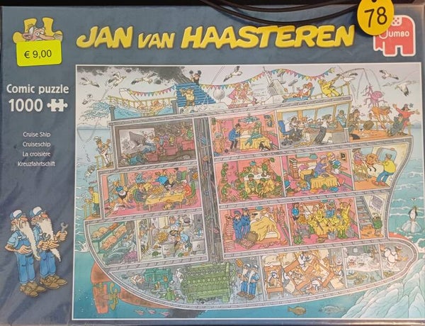 ( 78 doos) Cruiseschip 1000 stukjes