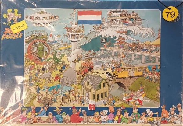 ( 79 doos ) Ter land ter zee in de lucht 2000 stukjes