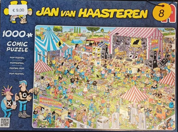 ( 8 doos) Popfestival 1000 stukjes