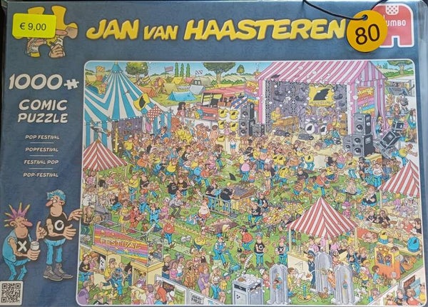 ( 80 doos) Popfestival 1000 stukjes