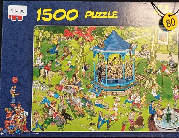 ( 80 doos) Het muziekpaviljoen 1500 stukjes