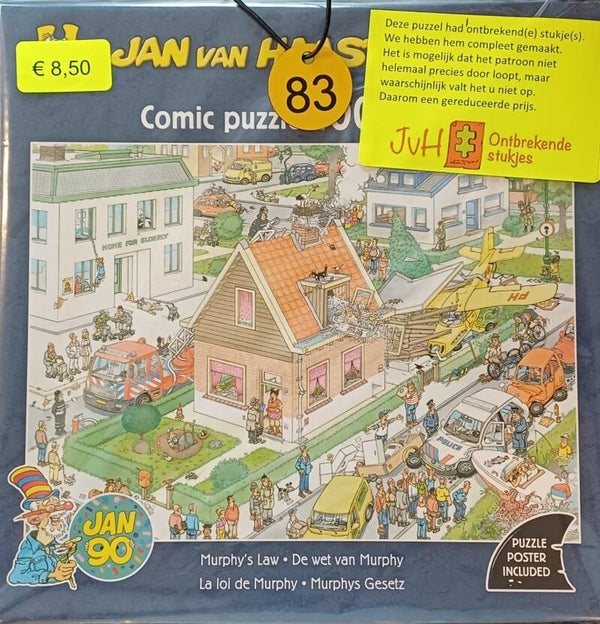 ( 83 doos) De wet van Murphy 1000 stukjes