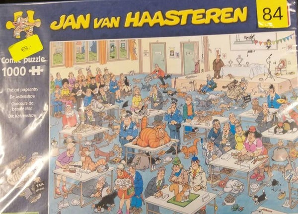 ( 84 doos ) De kattenshow 1000 stukjes