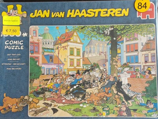 ( 84 doos) Vang die kat 1000 stukjes