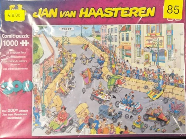 ( 85 doos ) De zeepkistenrace 1000 stukjes