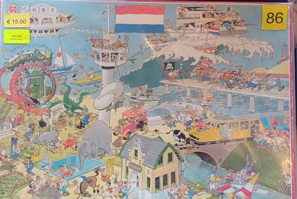 ( 86 doos) Ter land ter zee en in de lucht 2000 stukjes