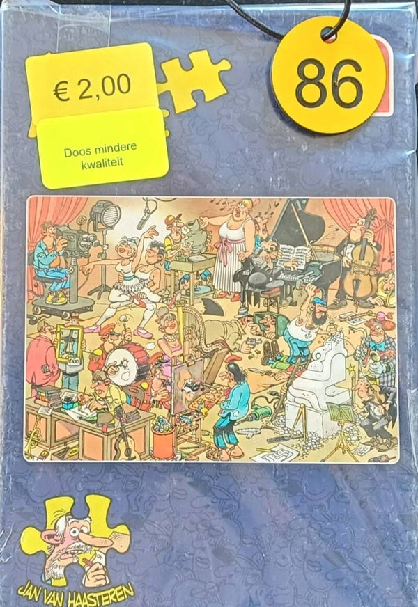 ( 86 doos) de Artiesten 150 stukjes