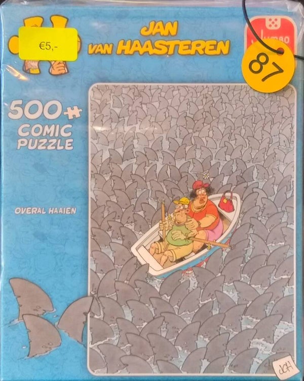 ( 87 doos) Overal haaien 500 stukjes