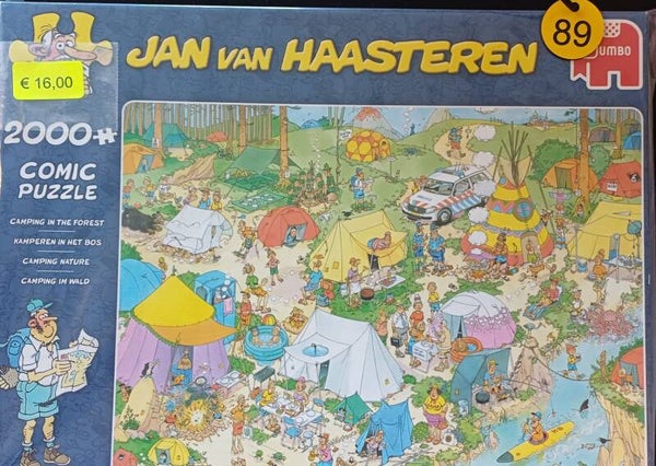 ( 89 doos) Kamperen in het bos 2000 stukjes