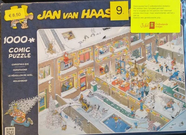 PUZZEL ( 9 doos ) Kerstavond 1000 stukjes