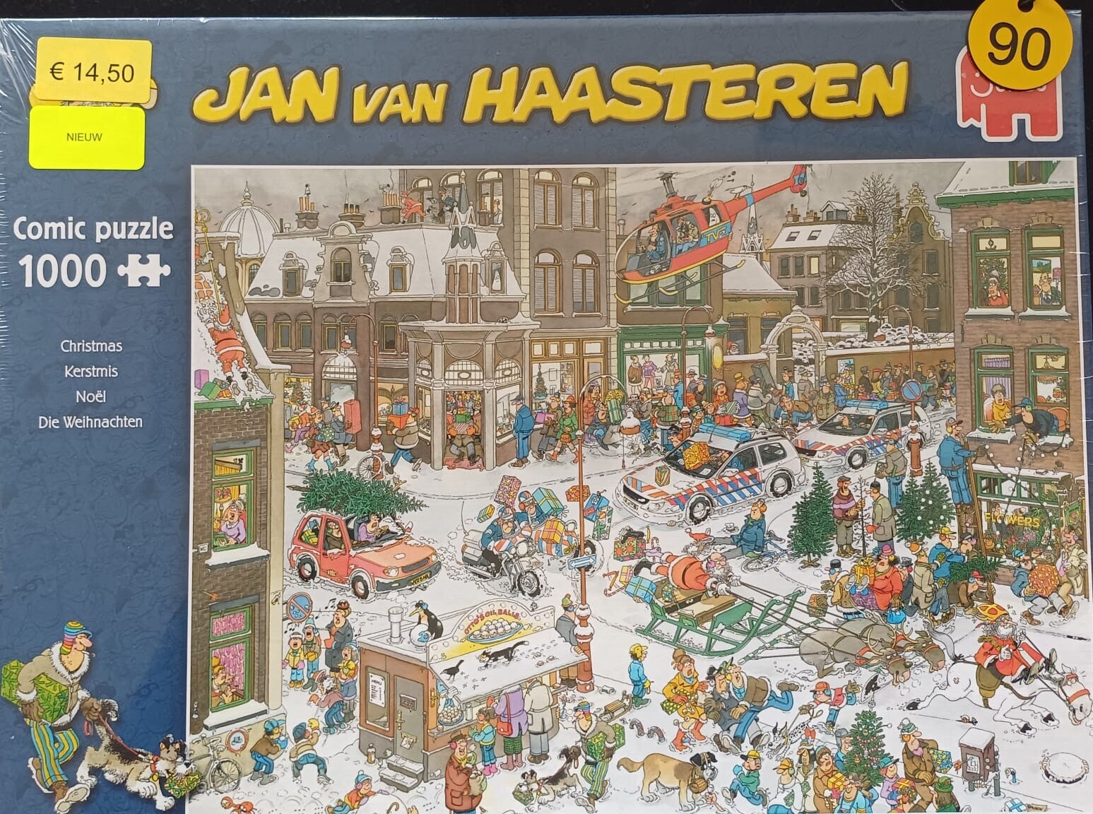 ( 90 doos) Kerstmis 1000 stukjes NIEUW