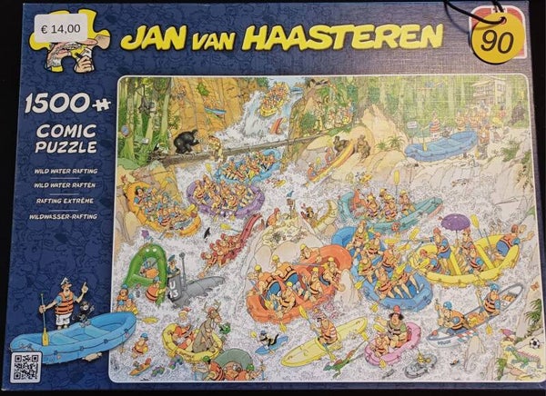 ( 90 doos) Wildwater raften 1500 stukjes