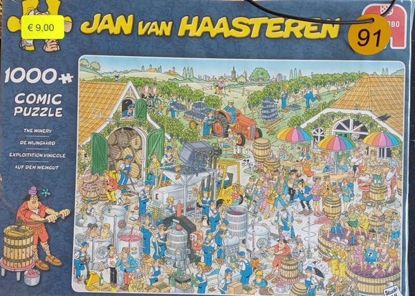 ( 91 doos) de wijngaard 1000 stukjes