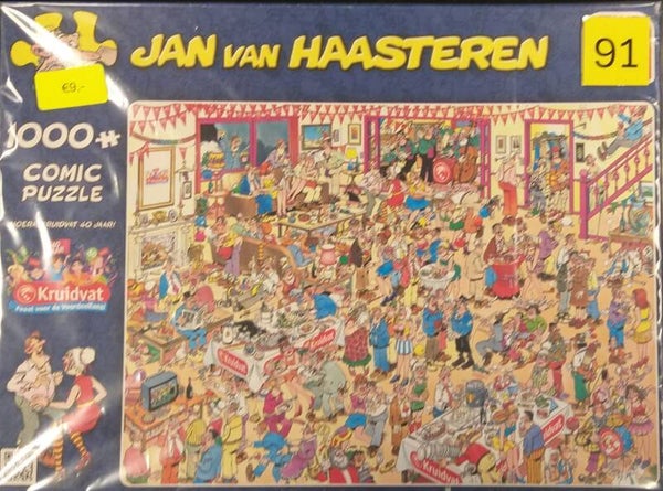 ( 91 doos ) Hoera, Kruidvat 40 jaar 1000 stukjes