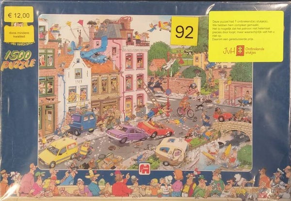 ( 92 doos ) Vrijdag de 13de 1500 stukjes