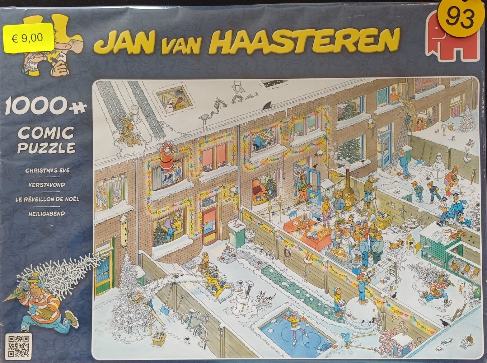 ( 93 doos) Kerstavond 1000 stukjes