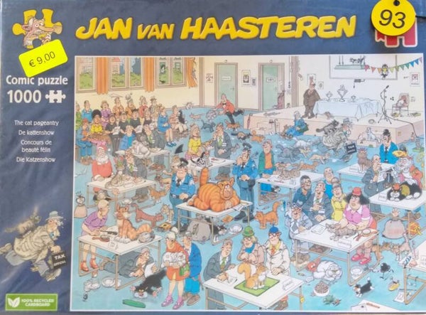 ( 93 doos) De kattenshow 1000 stukjes