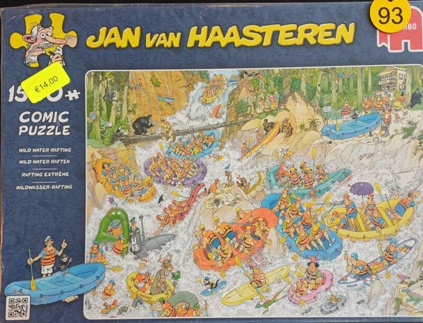 ( 93 doos) Wild water raften 1500 stukjes