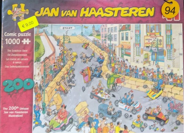( 94 doos) De zeepkistenrace 1000 stukjes
