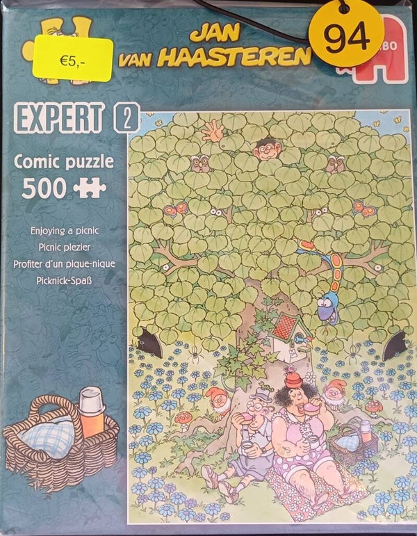 ( 94 doos) Picknickplezier 500 stukjes