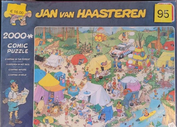 ( 95 doos ) Kamperen in het bos 2000 stukjes