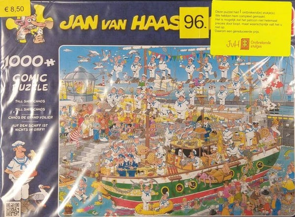( 96 doos ) Tall ship chaos 1000 stukjes